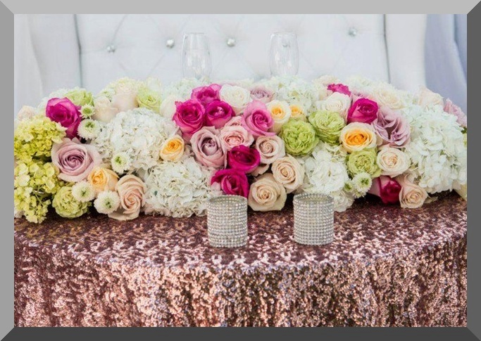 Wedding Flower Table